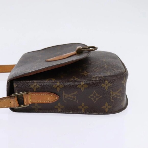 LOUIS VUITTON Monogram Saint Cloud GM Shoulder Bag M51242 LV Auth 144657 - Picture 3 of 16